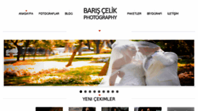 What Bariscelikphotography.com website looked like in 2016 (8 years ago)
