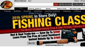 What Bassproshop.com website looked like in 2016 (8 years ago)