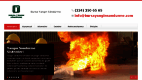 What Bursayanginsondurme.com website looked like in 2016 (8 years ago)