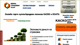 What Birsu.ru website looked like in 2016 (8 years ago)