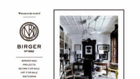 What Birger1962.com website looked like in 2016 (8 years ago)
