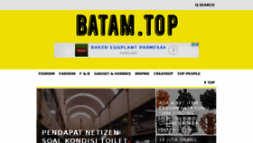 What Batam.top website looked like in 2016 (8 years ago)