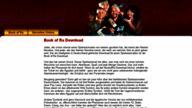 What Bookofradownload.de website looked like in 2016 (8 years ago)