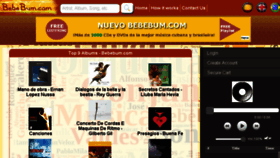 What Bebebum.com website looked like in 2016 (8 years ago)