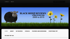 What Blacksheepreviews.com website looked like in 2016 (8 years ago)