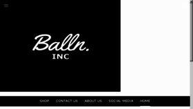 What Ballninc.com website looked like in 2016 (8 years ago)
