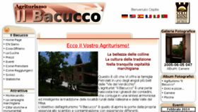 What Bacucco.com website looked like in 2016 (8 years ago)