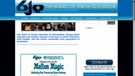 What Bjechicago.org website looked like in 2016 (8 years ago)