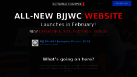 What Bjjworldchampion.com website looked like in 2016 (8 years ago)