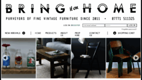 What Bringitonhome.co.uk website looked like in 2016 (8 years ago)