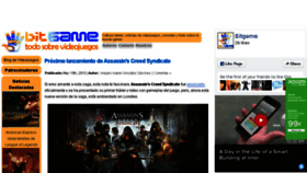 What Bitgame.org website looked like in 2016 (8 years ago)