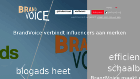 What Blogads.nl website looked like in 2016 (8 years ago)