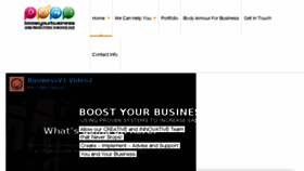 What Boostyourbusiness.com.au website looked like in 2016 (8 years ago)