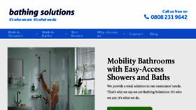 What Bathingsolutions.co.uk website looked like in 2016 (8 years ago)