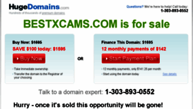 What Bestxcams.com website looked like in 2016 (8 years ago)