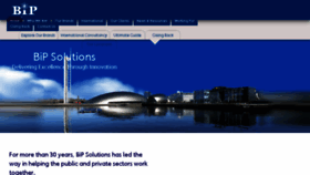 What Bipsolutions.co.uk website looked like in 2016 (8 years ago)