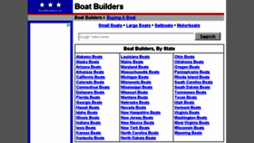 What Boatbuilders.us website looked like in 2016 (8 years ago)