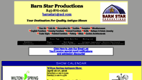 What Barnstar.com website looked like in 2016 (8 years ago)