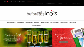What Beforetheidos.com website looked like in 2016 (9 years ago)