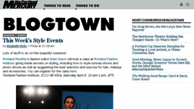 What Blogtown.portlandmercury.com website looked like in 2016 (8 years ago)