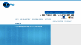 What Blintweb.com website looked like in 2016 (8 years ago)