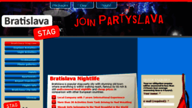 What Bratislavastag.com website looked like in 2016 (8 years ago)