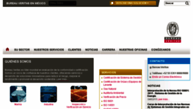 What Bureauveritas.com.mx website looked like in 2016 (8 years ago)
