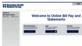 What Barnabas.mysecurebill.com website looked like in 2016 (8 years ago)