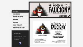 What Bieres-du-faucigny.fr website looked like in 2016 (8 years ago)