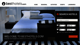 What Besthotels.com website looked like in 2016 (8 years ago)