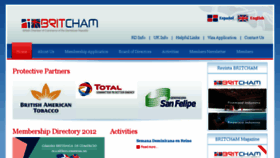 What Britchamdr.com website looked like in 2016 (8 years ago)