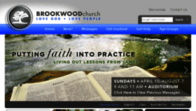 What Brookwoodchurch.org website looked like in 2016 (8 years ago)