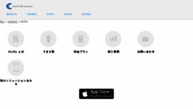 What Bizfile.jp website looked like in 2016 (8 years ago)