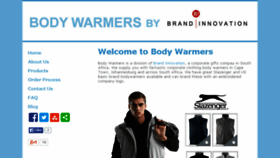 What Bodywarmers.co.za website looked like in 2016 (8 years ago)