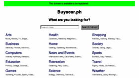 What Buyacar.ph website looked like in 2016 (8 years ago)