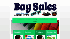 What Baysales.com website looked like in 2016 (8 years ago)