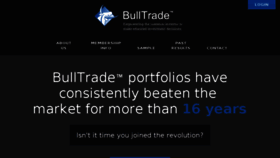What Bulltrade.com website looked like in 2016 (8 years ago)