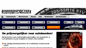 What Bandenspotter.nl website looked like in 2016 (8 years ago)