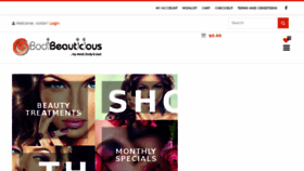 What Bodibeauticious.com.au website looked like in 2016 (8 years ago)