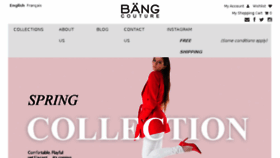 What Bangcouture.com website looked like in 2016 (8 years ago)