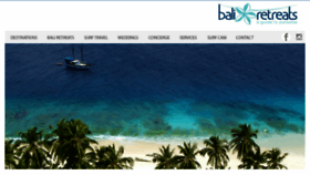 What Baliretreats.com.au website looked like in 2016 (8 years ago)