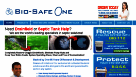 What Biosafeone.com website looked like in 2016 (8 years ago)