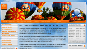 What Ballonvaren.com website looked like in 2016 (8 years ago)