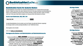 What Bankleitzahlensuche.com website looked like in 2016 (8 years ago)
