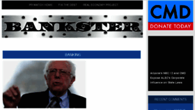 What Banksterusa.org website looked like in 2016 (8 years ago)