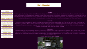 What Bar-hausbar.de website looked like in 2016 (8 years ago)