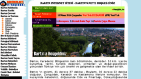 What Bartin74.net website looked like in 2016 (8 years ago)