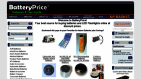 What Batteryprice.com website looked like in 2016 (8 years ago)