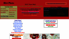 What Bbwphoto.com website looked like in 2016 (8 years ago)