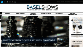 What Baselshows.com website looked like in 2016 (8 years ago)